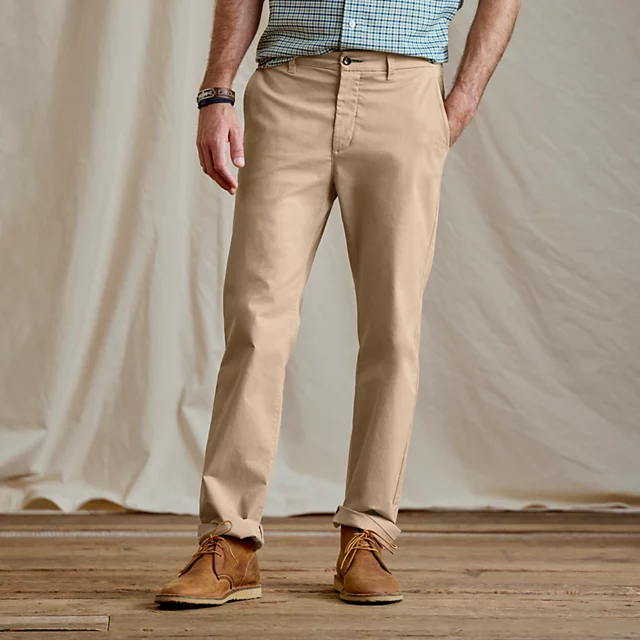 orvis 1856 Easy Care Angler Regular Fit Chinos SHIITAKE