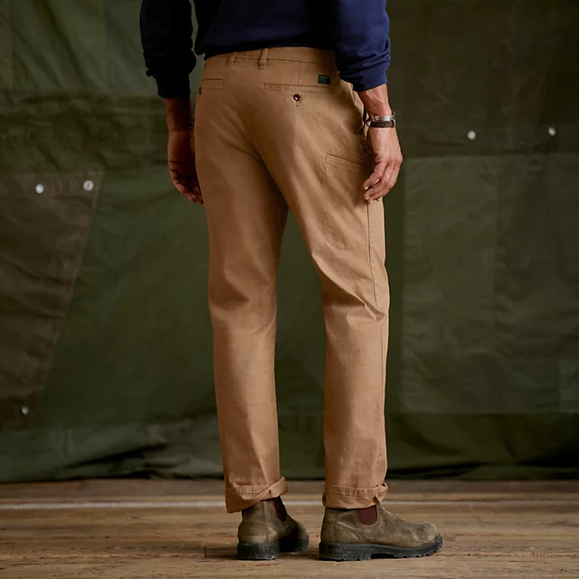 Orvis 1856 Stretch Twill Regular Fit Chinos FIELD KHAKI