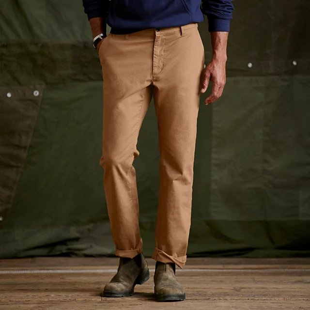 orvis 1856 Stretch Twill Regular Fit Chinos FIELD KHAKI