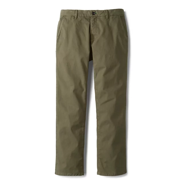 orvis 1856 Stretch Twill Regular Fit Chinos TARRAGON