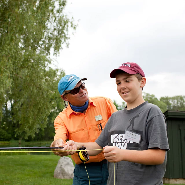 Orvis 2-Day Parent-Child Fly Fishing School Manchester Vermont