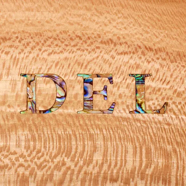 Orvis A.L. Swanson River Series Fly Boxes - Abalone Inlay SYCAMORE AI