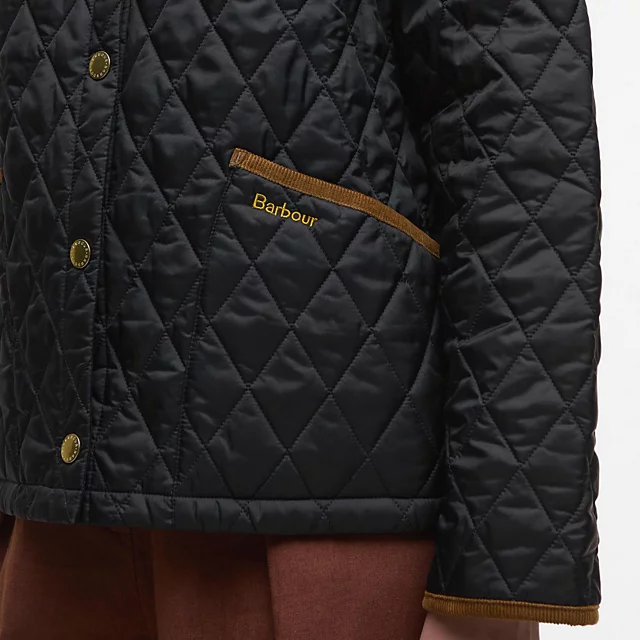 Orvis Barbour® 30th Anniversary Liddesdale Quilted Cropped Jacket BLACK