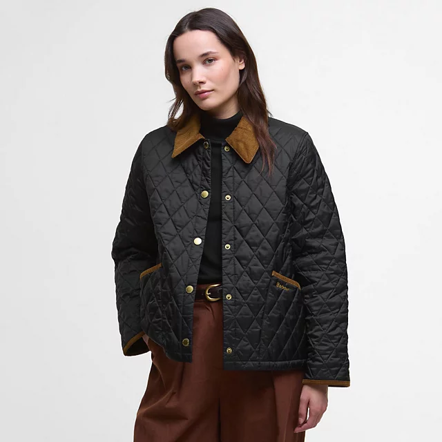 orvis Barbour® 30th Anniversary Liddesdale Quilted Cropped Jacket BLACK