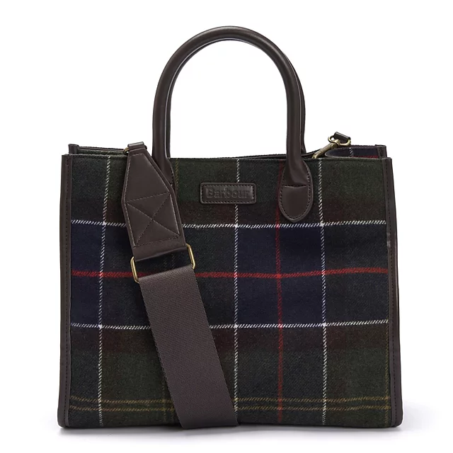 orvis Barbour® Barrhill Tartan Tote Bag CLASSIC TARTAN