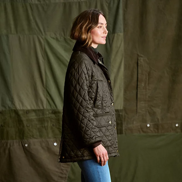 Orvis Barbour® Modern Beadnell Quilted Jacket SAGE