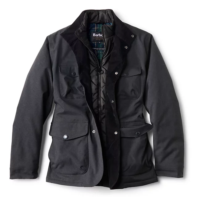 orvis Barbour® Winter Ogston Waterproof Jacket BLACK