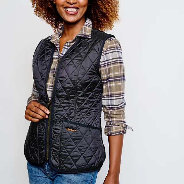 Orvis Barbour® Women’s Fleece Betty Gilet/Liner BLACK