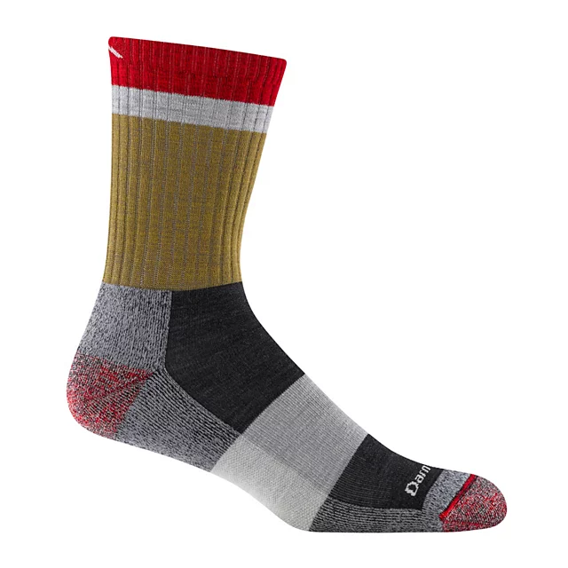 orvis Darn Tough® Heady Stripe Micro Crew Socks ASH