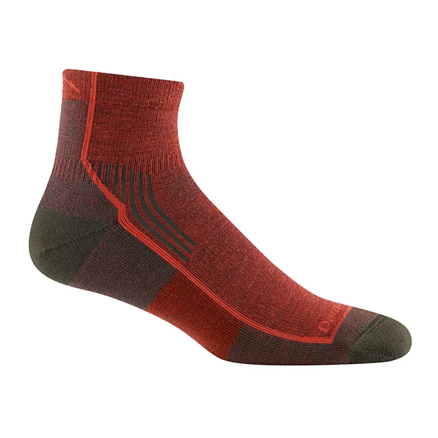 orvis Darn Tough® Hiker Midweight 1/4 Socks CHESTNUT