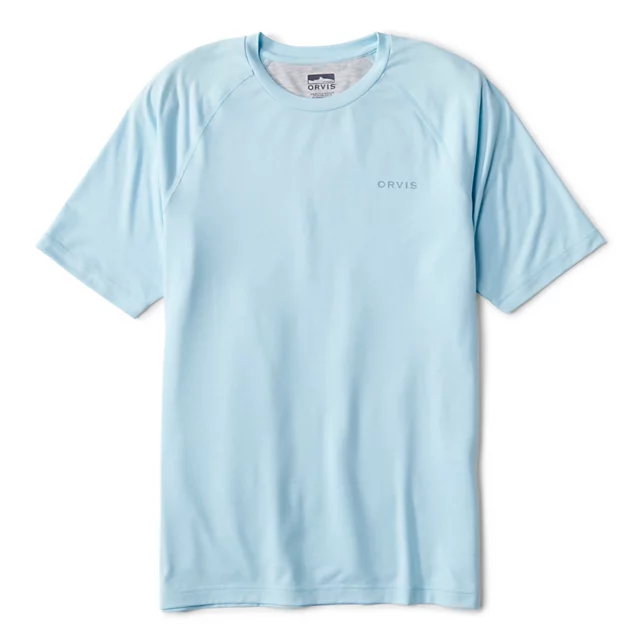 orvis DriCast™ Short-Sleeve Crew T-Shirt BLUE MIST