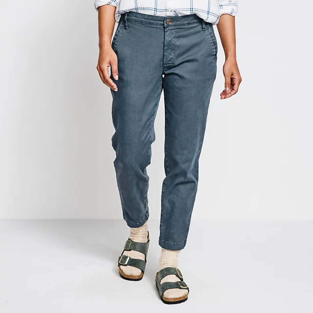 Orvis Exclusive Kut From The Kloth® Naomi High-Rise Chinos SHITAKE