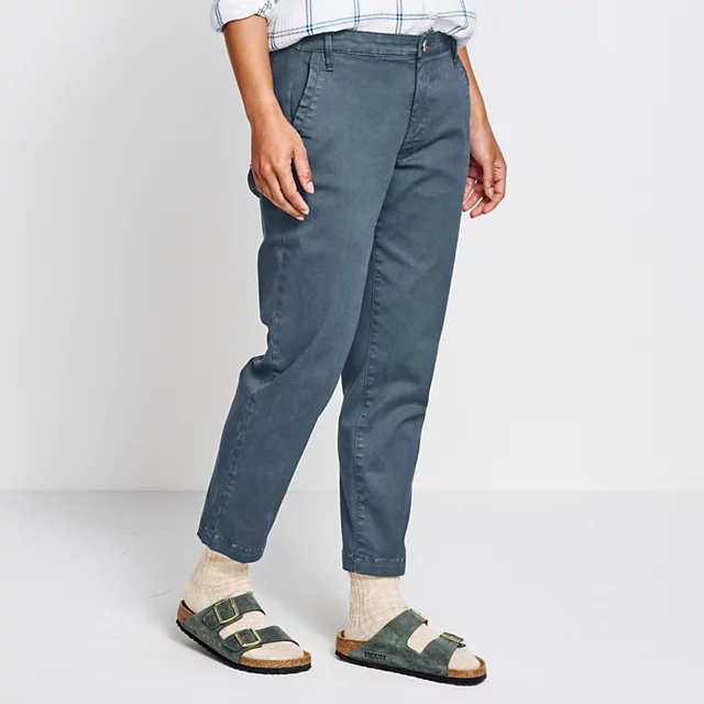 Orvis Exclusive Kut From The Kloth® Naomi High-Rise Chinos SHITAKE