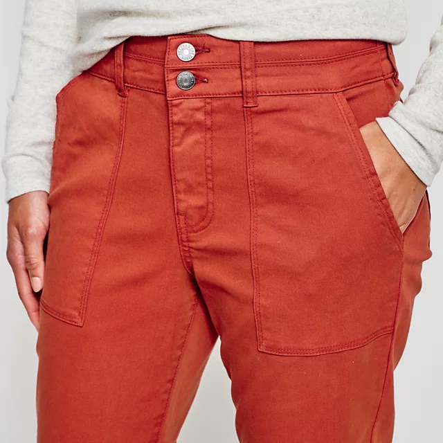 Orvis Exclusive Kut From The Kloth® Reese High-Rise Utility Pants RUSSET