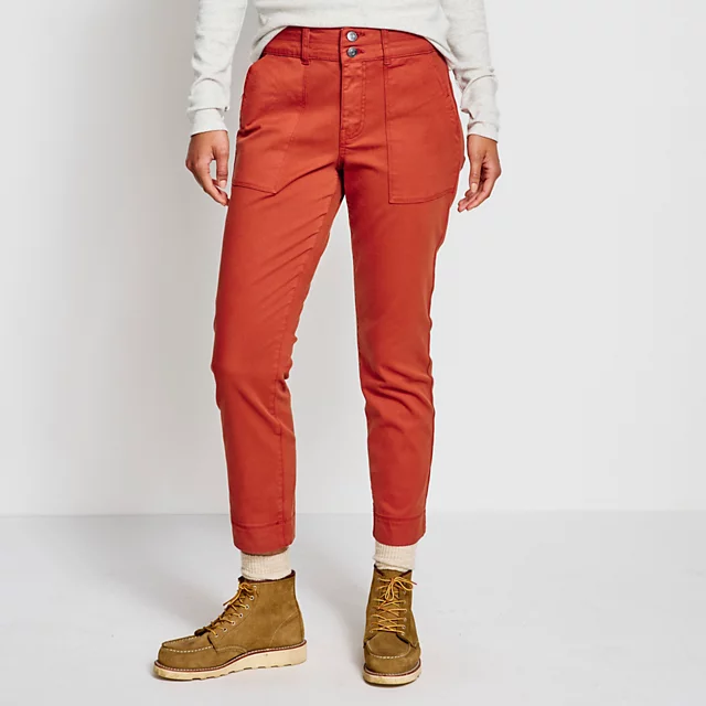 orvis Exclusive Kut From The Kloth® Reese High-Rise Utility Pants RUSSET