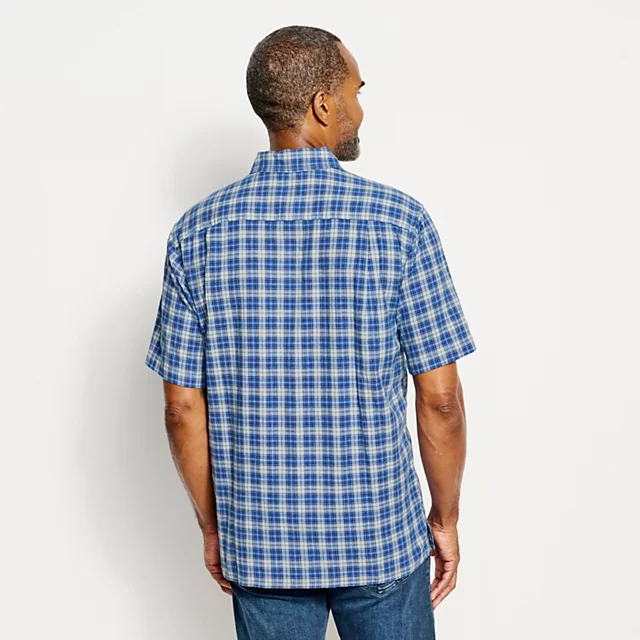 Orvis Hemp/TENCEL Stretch Short-Sleeve Shirt SPRING GREEN