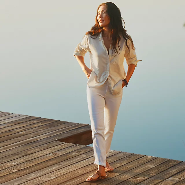 Orvis Kut From The Kloth® Catherine Boyfriend Jeans WHITE