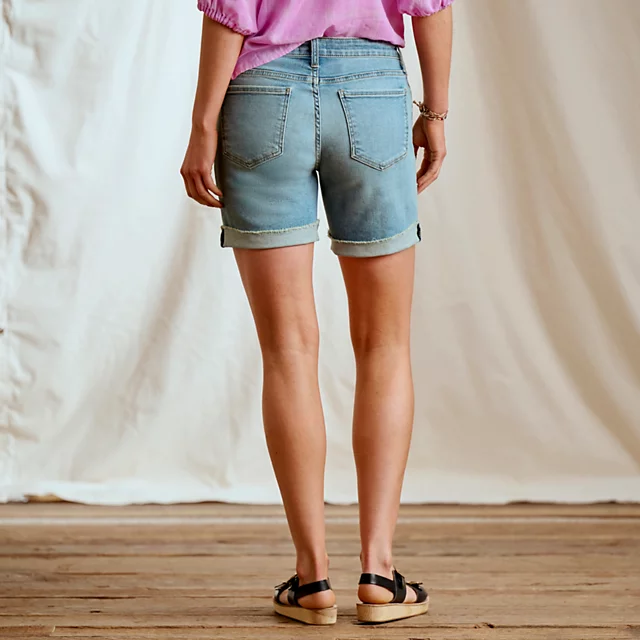 Orvis Kut From The Kloth® Catherine Boyfriend Shorts 7" PRESENT