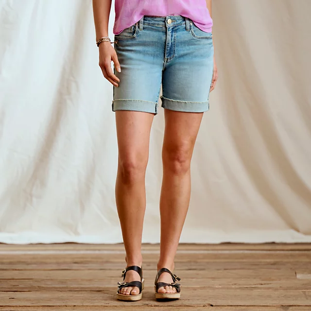 orvis Kut from the Kloth® Catherine Boyfriend Shorts 7" PRESENT