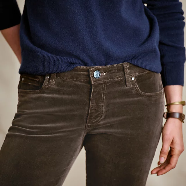 Orvis Kut From The Kloth® Catherine Mid-Rise Boyfriend Cords EXCLUSIVE