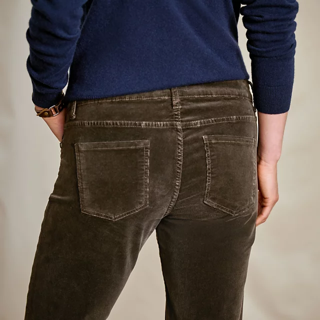 Orvis Kut From The Kloth® Catherine Mid-Rise Boyfriend Cords EXCLUSIVE