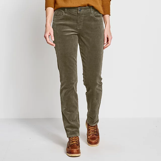 Orvis Kut From The Kloth® Catherine Mid-Rise Boyfriend Cords WINE