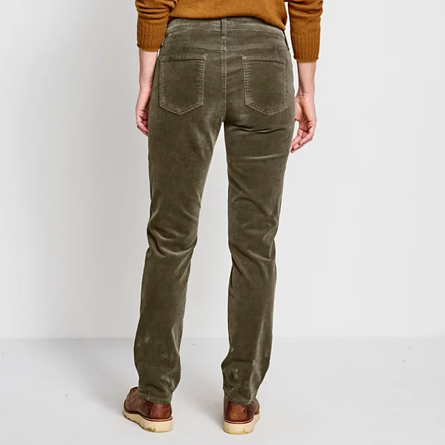 Orvis Kut From The Kloth® Catherine Mid-Rise Boyfriend Cords WINE