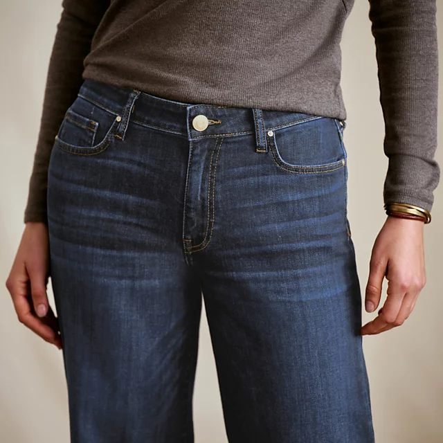Orvis Kut From The Kloth® Charlotte Denim Wide-Leg Cropped Jeans EXCLUSIVE
