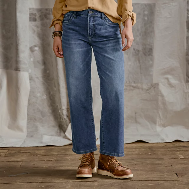 Orvis Kut From The Kloth® Charlotte Denim Wide-Leg Cropped Jeans RESOLVED
