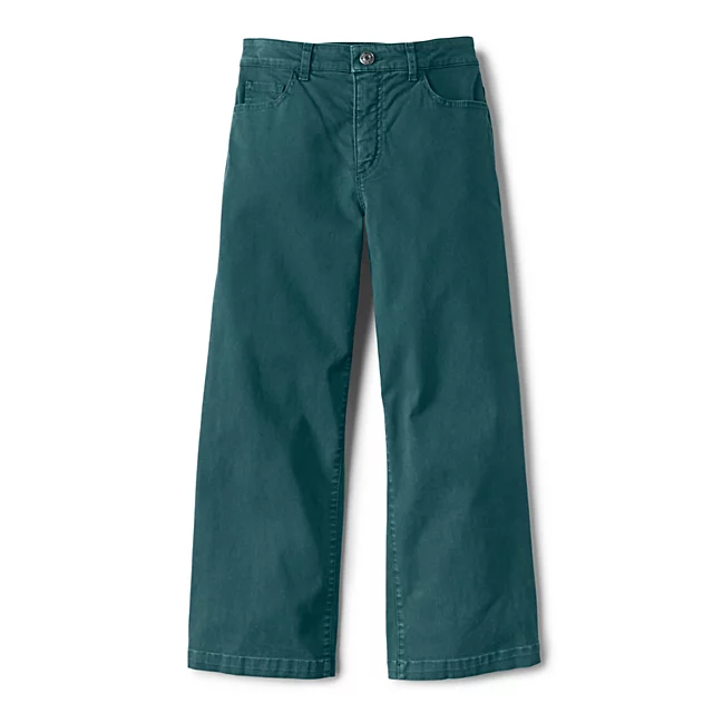Orvis Kut From The Kloth® Charlotte Twill High-Rise Wide-Leg Jeans PEACOCK