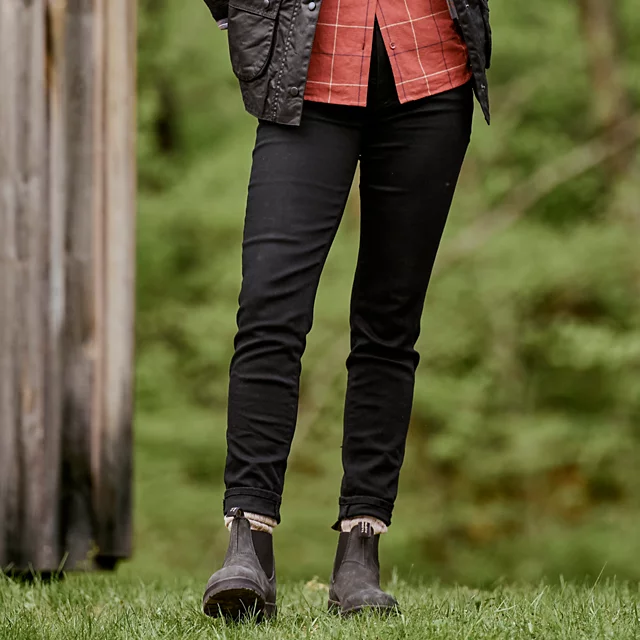 orvis Kut from the Kloth® Diana High-Rise Fab Ab Relaxed Skinny Jeans BLACK