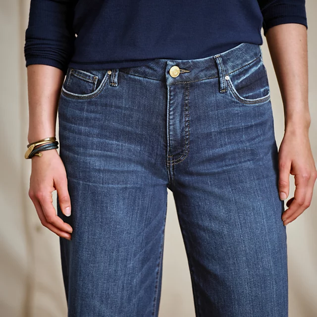 Orvis Kut From The Kloth® Meg High-Rise Wide-Leg Jeans EXHIBITED
