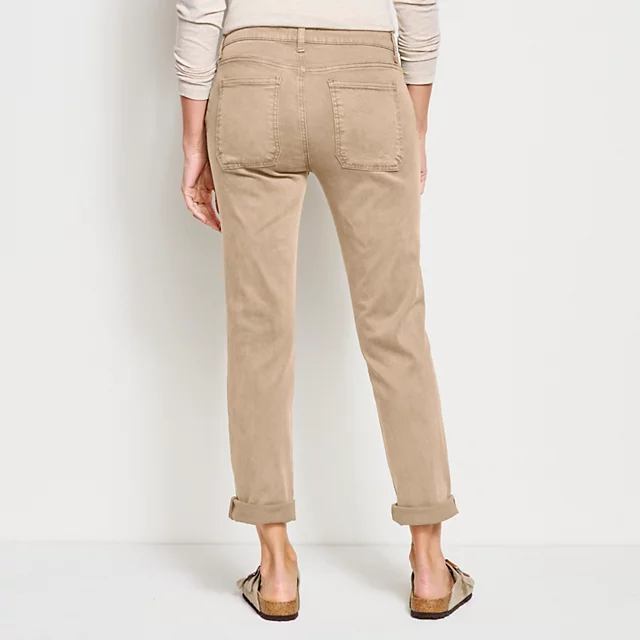 Orvis Kut From The Kloth® Stretch Twill Catherine Boyfriend Ankle—Exclusive DESERT KHAKI