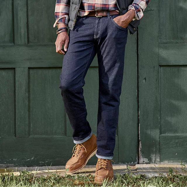 orvis Mavi Marcus Organic Selvedge Denim Slim Straight Jeans ORGANIC RINSE