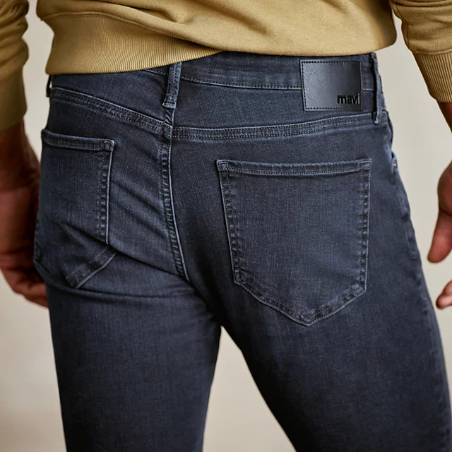 Orvis Mavi® Jake Organic Vintage Slim-Leg Jeans MIDNIGHT