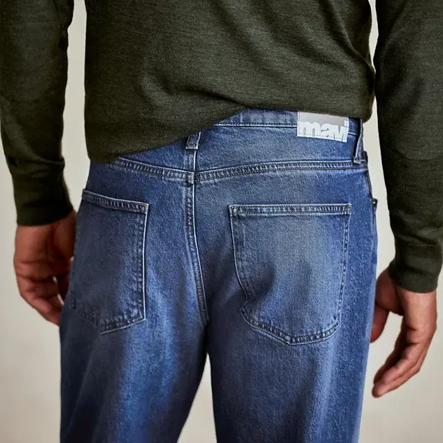 Orvis Mavi® Marcel Classic Blue Loose Straight-Leg Jeans