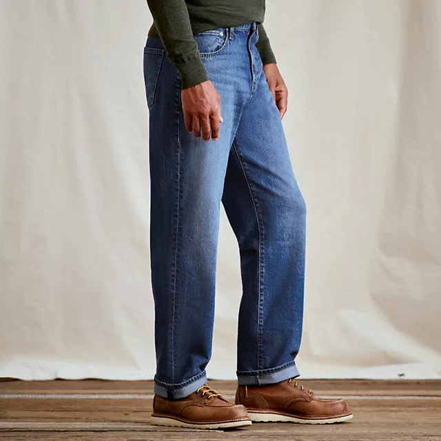 Orvis Mavi® Marcel Classic Blue Loose Straight-Leg Jeans