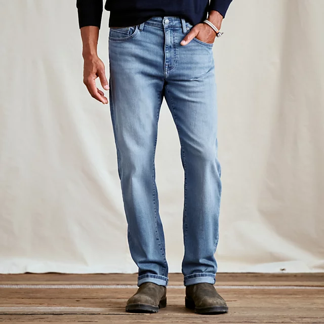 orvis Mavi® Zach Williamsburg Straight-Leg Jeans CLOUD