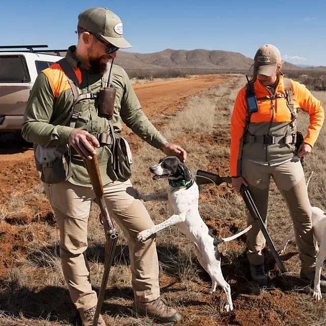 Orvis Men’s Featherweight Long-Sleeved Shooting Shirt BLAZE/DUSTY OLIVE