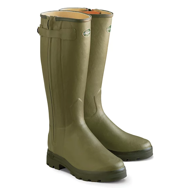 orvis Men’s Le Chameau Chasseur Leather-Lined Boots