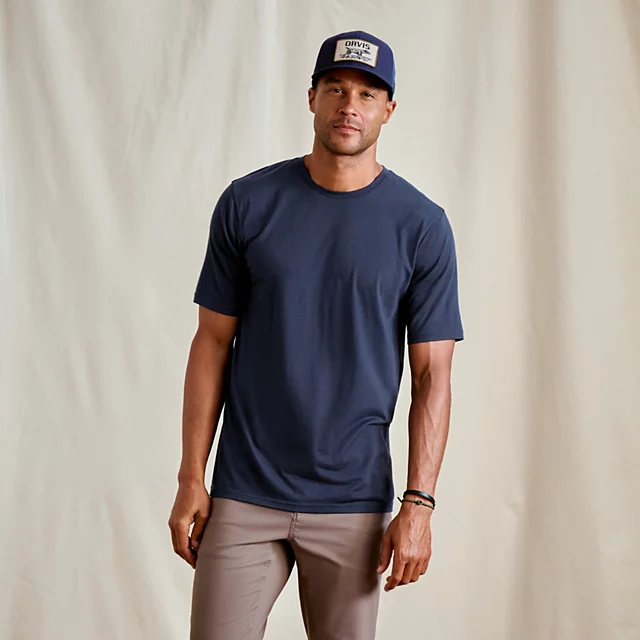 orvis Men’s Outbound Merino Short-Sleeve T-Shirt TRUE NAVY