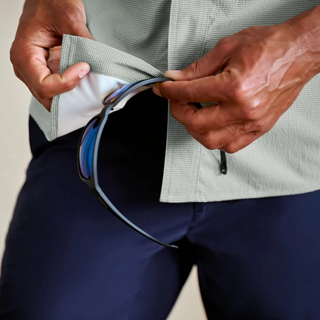 Orvis Men’s River Guide Open-Air Long-Sleeve Shirt ALOE/WHITE