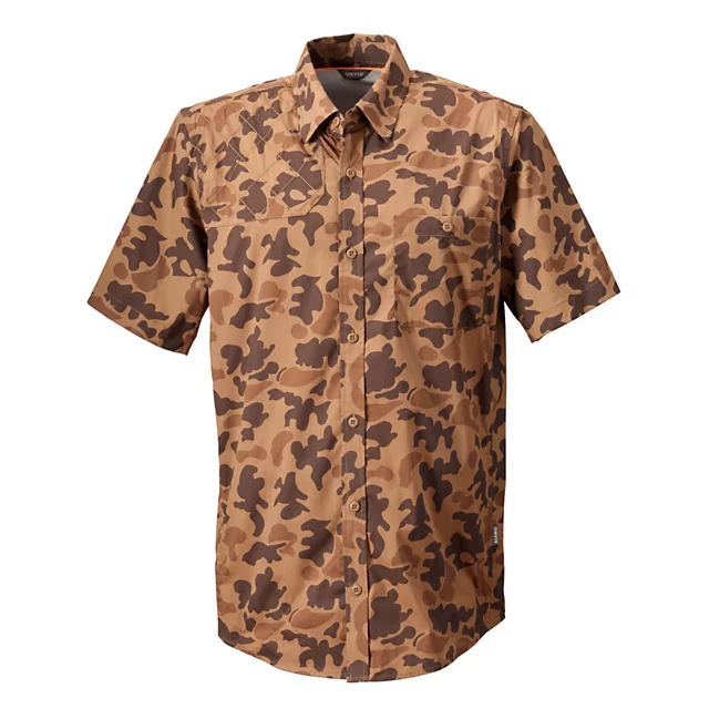 orvis Men’s Short-Sleeve Featherweight Shooting Shirt ORVIS 1971 CAMO