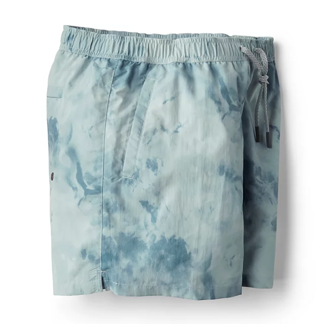 Orvis Men’s Ultralight Swim 5" Shorts MINERAL BLUE STORM CAMO