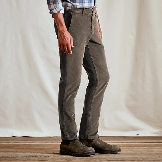 Orvis 1856 Stretch Corduroy Chinos SLATE