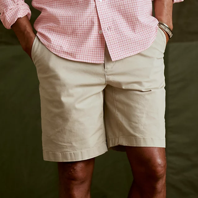 Orvis 1856 Stretch Twill 9" Chino Shorts SHIITAKE