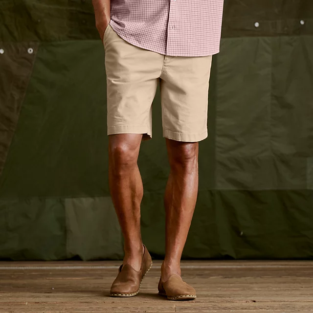 orvis 1856 Stretch Twill 9" Chino Shorts SHIITAKE