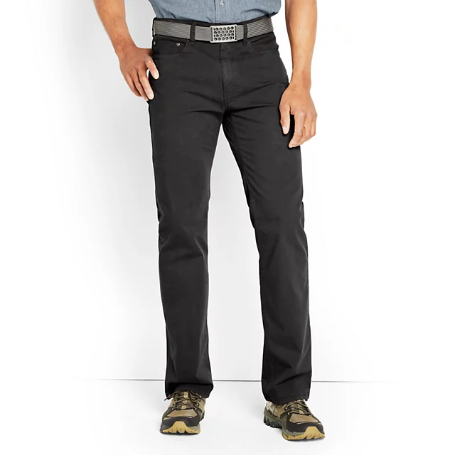 Orvis 5-Pocket Stretch Twill Pants WASHED BLACK