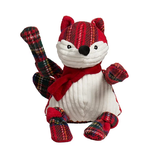 orvis Animal Squeaky Toys FESTIVE FOX