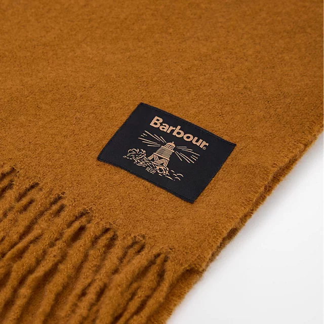 Orvis Barbour® Brandy Bouclé Scarf BRONZE BROWN